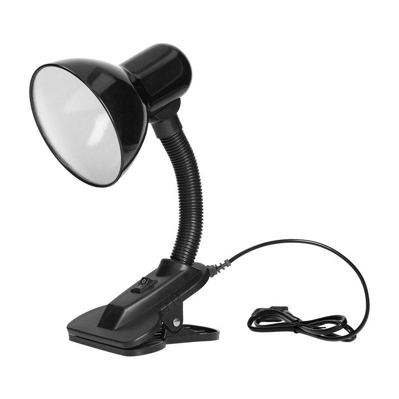 LATSA, LAMPA BIURKOWA Z KLIPSEM, 10W, E27, STAL + TWORZYWO, CZARNA ORNO LATSA, LAMPA BIURKOWA Z KLIPSEM, 10W, E27, STAL + TWORZYWO, CZARNA ORNO