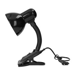 LATSA, LAMPA BIURKOWA Z KLIPSEM, 10W, E27, STAL + TWORZYWO, CZARNA ORNO LATSA, LAMPA BIURKOWA Z KLIPSEM, 10W, E27, STAL + TWORZYWO, CZARNA ORNO
