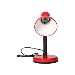 FUPI, LAMPA BIURKOWA, 10W, E27, STAL + TWORZYWO, CZERWONA ORNO FUPI, LAMPA BIURKOWA, 10W, E27, STAL + TWORZYWO, CZERWONA ORNO