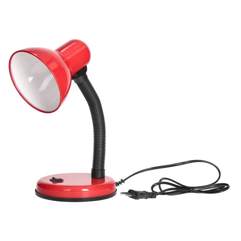 FUPI, LAMPA BIURKOWA, 10W, E27, STAL + TWORZYWO, CZERWONA ORNO FUPI, LAMPA BIURKOWA, 10W, E27, STAL + TWORZYWO, CZERWONA ORNO
