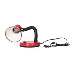 FUPI, LAMPA BIURKOWA, 10W, E27, STAL + TWORZYWO, CZERWONA ORNO FUPI, LAMPA BIURKOWA, 10W, E27, STAL + TWORZYWO, CZERWONA ORNO