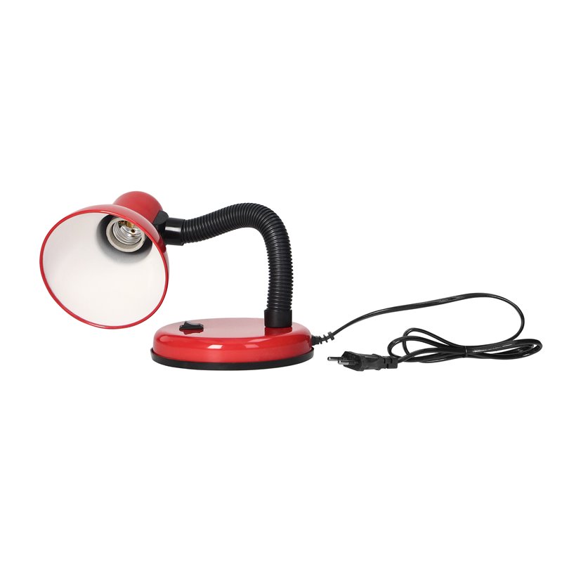 FUPI, LAMPA BIURKOWA, 10W, E27, STAL + TWORZYWO, CZERWONA ORNO FUPI, LAMPA BIURKOWA, 10W, E27, STAL + TWORZYWO, CZERWONA ORNO