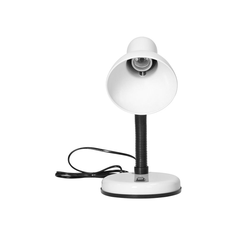 FUPI, LAMPA BIURKOWA, 10W, E27, STAL + TWORZYWO, BIAŁA ORNO FUPI, LAMPA BIURKOWA, 10W, E27, STAL + TWORZYWO, BIAŁA ORNO
