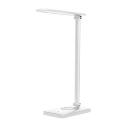 ISIYO LED 7W LAMPKA BIURKOWA Z ŁADOWARKĄ INDUKCYJNĄ I USB, 390LM, 3000-4000-6000K, ZMIANA TEMPERATURY BARWOWEJ I FUNKCJA ŚCIEMNI ISIYO LED 7W LAMPKA BIURKOWA Z ŁADOWARKĄ INDUKCYJNĄ I USB, 390LM, 3000-4000-6000K, ZMIANA TEMPERATURY BARWOWEJ I FUNKCJA ŚCIEMNI