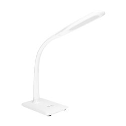 ERIE LED DIM 7W, LAMPKA BIURKOWA, 400LM, BIAŁA, FUNKCJA ŚCIEMNIANIA I ZMIANY TEMPERATURY BARWOWEJ 3000K-4000K-6000K ORNO ERIE LED DIM 7W, LAMPKA BIURKOWA, 400LM, BIAŁA, FUNKCJA ŚCIEMNIANIA I ZMIANY TEMPERATURY BARWOWEJ 3000K-4000K-6000K ORNO