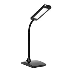 AMET LED DIM 6W, LAMPKA BIURKOWA, 360LM, 3000K, CZARNA, FUNKCJA ŚCIEMNIANIA ORNO AMET LED DIM 6W, LAMPKA BIURKOWA, 360LM, 3000K, CZARNA, FUNKCJA ŚCIEMNIANIA ORNO