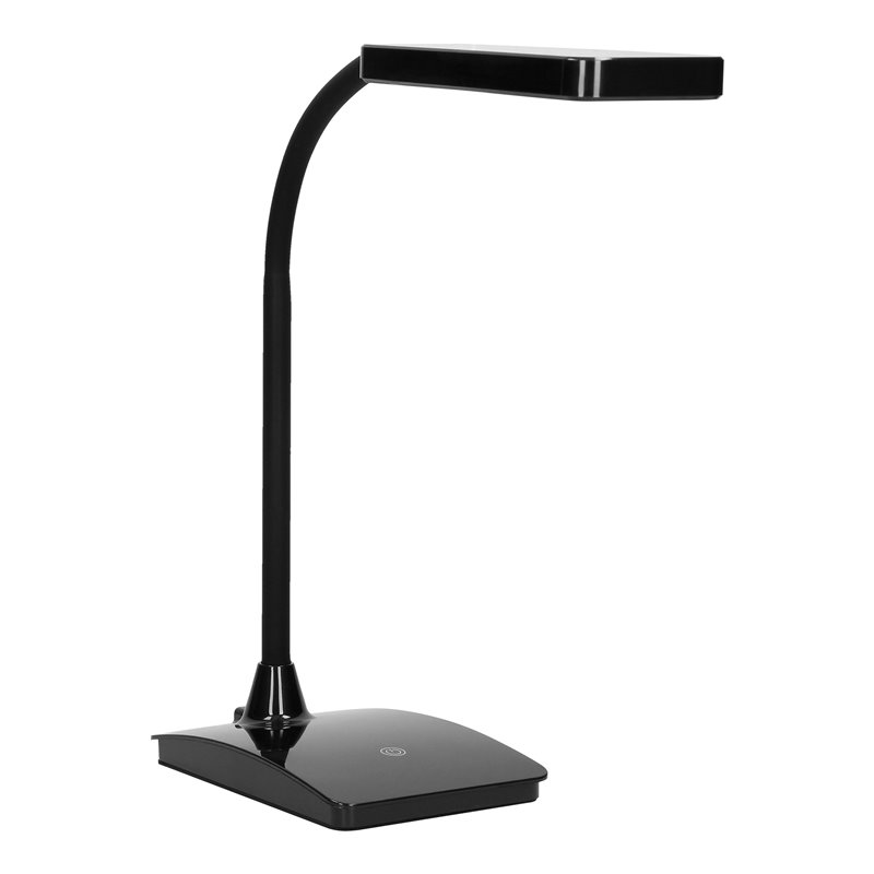 AMET LED DIM 6W, LAMPKA BIURKOWA, 360LM, 3000K, CZARNA, FUNKCJA ŚCIEMNIANIA ORNO AMET LED DIM 6W, LAMPKA BIURKOWA, 360LM, 3000K, CZARNA, FUNKCJA ŚCIEMNIANIA ORNO