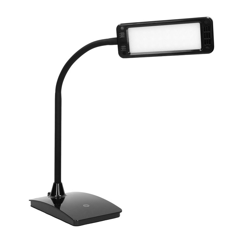 AMET LED DIM 6W, LAMPKA BIURKOWA, 360LM, 3000K, CZARNA, FUNKCJA ŚCIEMNIANIA ORNO AMET LED DIM 6W, LAMPKA BIURKOWA, 360LM, 3000K, CZARNA, FUNKCJA ŚCIEMNIANIA ORNO