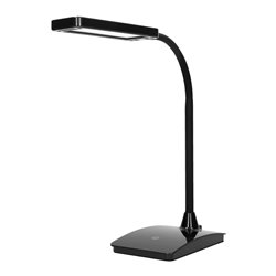AMET LED DIM 6W, LAMPKA BIURKOWA, 360LM, 3000K, CZARNA, FUNKCJA ŚCIEMNIANIA ORNO AMET LED DIM 6W, LAMPKA BIURKOWA, 360LM, 3000K, CZARNA, FUNKCJA ŚCIEMNIANIA ORNO