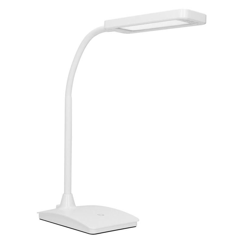AMET LED DIM 6W, LAMPKA BIURKOWA, 360LM, 3000K, BIAŁA, FUNKCJA ŚCIEMNIANIA ORNO AMET LED DIM 6W, LAMPKA BIURKOWA, 360LM, 3000K, BIAŁA, FUNKCJA ŚCIEMNIANIA ORNO