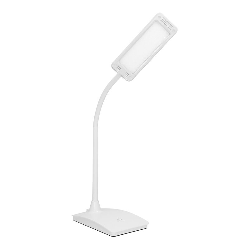 AMET LED DIM 6W, LAMPKA BIURKOWA, 360LM, 3000K, BIAŁA, FUNKCJA ŚCIEMNIANIA ORNO AMET LED DIM 6W, LAMPKA BIURKOWA, 360LM, 3000K, BIAŁA, FUNKCJA ŚCIEMNIANIA ORNO