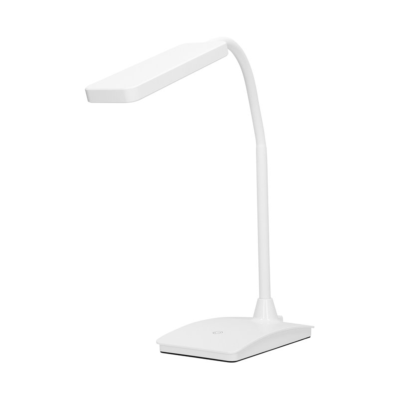 AMET LED DIM 6W, LAMPKA BIURKOWA, 360LM, 3000K, BIAŁA, FUNKCJA ŚCIEMNIANIA ORNO AMET LED DIM 6W, LAMPKA BIURKOWA, 360LM, 3000K, BIAŁA, FUNKCJA ŚCIEMNIANIA ORNO