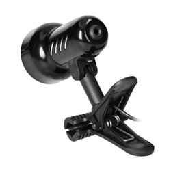 KELLY, LAMPA BIURKOWA Z KLIPSEM, 40W, E14, STAL + TWORZYWO, CZARNA ORNO KELLY, LAMPA BIURKOWA Z KLIPSEM, 40W, E14, STAL + TWORZYWO, CZARNA ORNO