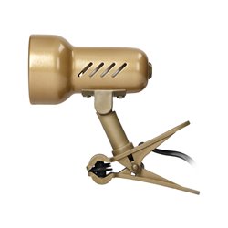 KELLY, LAMPA BIURKOWA Z KLIPSEM, 40W, E14, STAL + TWORZYWO, ZŁOTA ORNO KELLY, LAMPA BIURKOWA Z KLIPSEM, 40W, E14, STAL + TWORZYWO, ZŁOTA ORNO