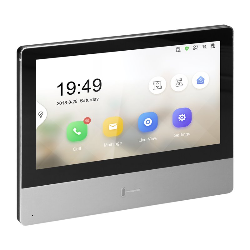 HIKVISION DS-KH8350-WTE1 MONITOR 7" DOTYKOWY WIFI/IP DEDYKOWANY DO WSPÓŁPRACY ZE STACJAMI ZEWNĘTRZNYMI HIKVISION II GENERACJI OR HIKVISION DS-KH8350-WTE1 MONITOR 7" DOTYKOWY WIFI/IP DEDYKOWANY DO WSPÓŁPRACY ZE STACJAMI ZEWNĘTRZNYMI HIKVISION II GENERACJI OR