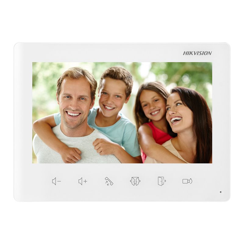 HIKVISION DS-KIS101-P ZESTAW WIDEODOMOFONOWY 2-ŻYŁOWY JEDNORODZINNY Z MONITOREM 7" I KAMERĄ FULL HD, MOŻLIWOŚĆ OBSŁUGI 2 WEJŚĆ, HIKVISION DS-KIS101-P ZESTAW WIDEODOMOFONOWY 2-ŻYŁOWY JEDNORODZINNY Z MONITOREM 7" I KAMERĄ FULL HD, MOŻLIWOŚĆ OBSŁUGI 2 WEJŚĆ,