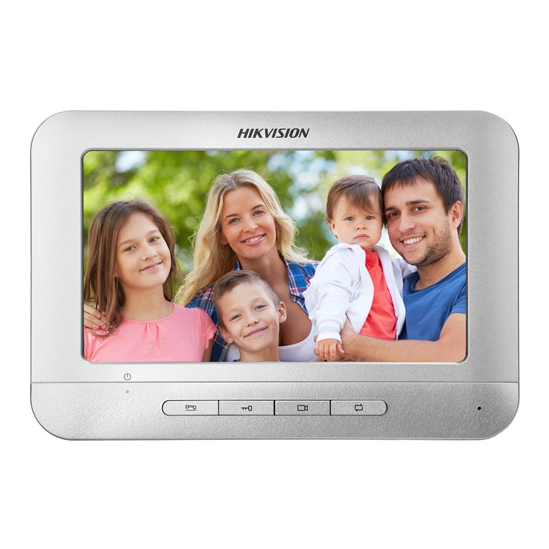 HIKVISION DS-KIS202T ZESTAW WIDEODOMOFONOWY 4-ŻYŁOWY JEDNORODZINNY Z MONITOREM 7" I KAMERĄ TYPU PIN-HOLE, MOŻLIWOŚĆ OBSŁUGI 2 WE HIKVISION DS-KIS202T ZESTAW WIDEODOMOFONOWY 4-ŻYŁOWY JEDNORODZINNY Z MONITOREM 7" I KAMERĄ TYPU PIN-HOLE, MOŻLIWOŚĆ OBSŁUGI 2 WE