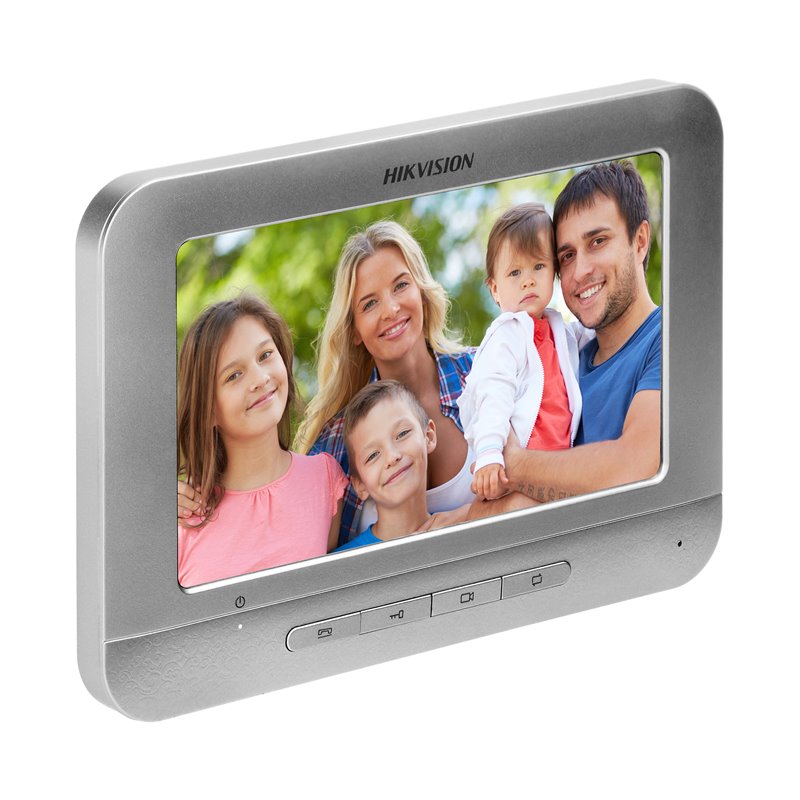 HIKVISION DS-KIS202T ZESTAW WIDEODOMOFONOWY 4-ŻYŁOWY JEDNORODZINNY Z MONITOREM 7" I KAMERĄ TYPU PIN-HOLE, MOŻLIWOŚĆ OBSŁUGI 2 WE HIKVISION DS-KIS202T ZESTAW WIDEODOMOFONOWY 4-ŻYŁOWY JEDNORODZINNY Z MONITOREM 7" I KAMERĄ TYPU PIN-HOLE, MOŻLIWOŚĆ OBSŁUGI 2 WE