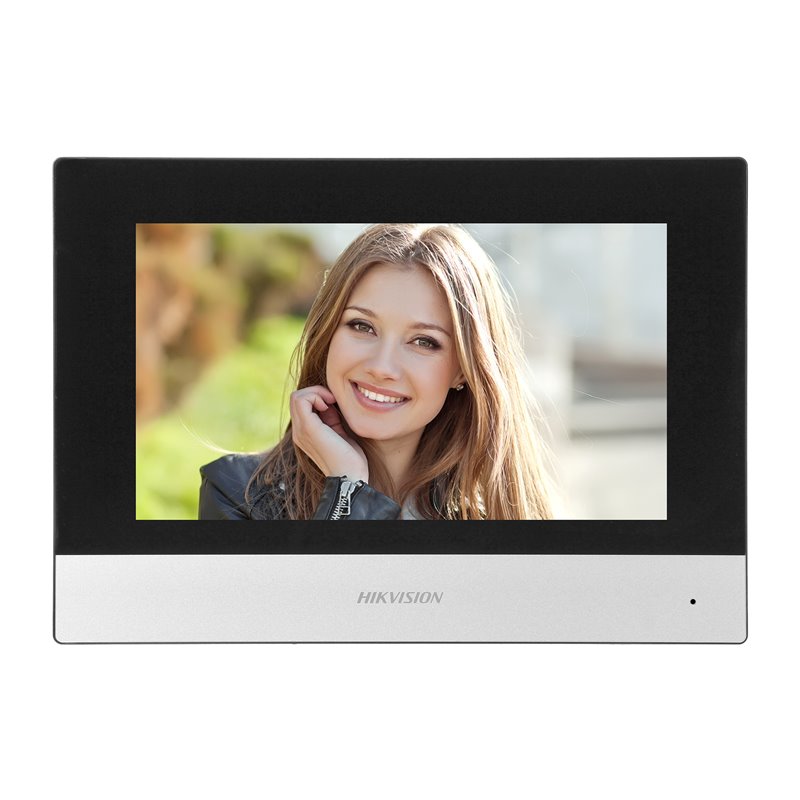 HIKVISION DS-KIS603 ZESTAW WIDEODOMOFONOWY JEDNORODZINNY POE Z MONITOREM DOTYKOWYM 7", Z CZYTNIKIEM ZBLIŻENIOWYM, KAMERĄ FULL HD HIKVISION DS-KIS603 ZESTAW WIDEODOMOFONOWY JEDNORODZINNY POE Z MONITOREM DOTYKOWYM 7", Z CZYTNIKIEM ZBLIŻENIOWYM, KAMERĄ FULL HD