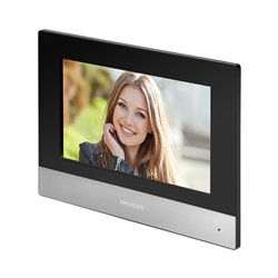 HIKVISION DS-KIS603 ZESTAW WIDEODOMOFONOWY JEDNORODZINNY POE Z MONITOREM DOTYKOWYM 7", Z CZYTNIKIEM ZBLIŻENIOWYM, KAMERĄ FULL HD HIKVISION DS-KIS603 ZESTAW WIDEODOMOFONOWY JEDNORODZINNY POE Z MONITOREM DOTYKOWYM 7", Z CZYTNIKIEM ZBLIŻENIOWYM, KAMERĄ FULL HD