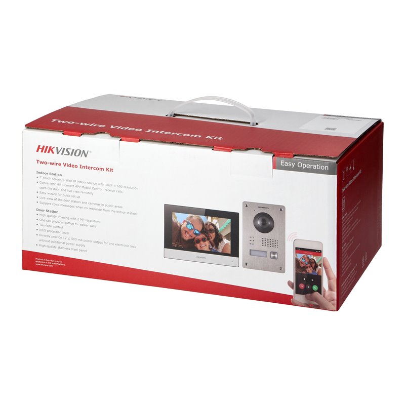 HIKVISION DS-KIS703Y-P ZESTAW WIDEODOMOFONOWY JEDNORODZINNY, 2-ŻYŁOWY, 7",WI-FI, FULL HD, MONTAŻ NATYNKOWY LUB PODTYNKOWY, IP65 HIKVISION DS-KIS703Y-P ZESTAW WIDEODOMOFONOWY JEDNORODZINNY, 2-ŻYŁOWY, 7",WI-FI, FULL HD, MONTAŻ NATYNKOWY LUB PODTYNKOWY, IP65