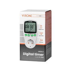 ELEKTRONICZNY PROGRAMATOR CZASOWY Z WYŚWIETLACZEM LCD, WERSJA SCHUKO ORNO ELEKTRONICZNY PROGRAMATOR CZASOWY Z WYŚWIETLACZEM LCD, WERSJA SCHUKO ORNO