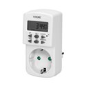 ELEKTRONICZNY PROGRAMATOR CZASOWY, MINI, 1800W, 8A, 10 PROGRAMÓW, WERSJA SCHUKO ORNO ELEKTRONICZNY PROGRAMATOR CZASOWY, MINI, 1800W, 8A, 10 PROGRAMÓW, WERSJA SCHUKO ORNO