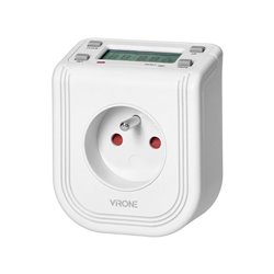 ELEKTRONICZNY PROGRAMATOR CZASOWY Z GÓRNYM WYŚWIETLACZEM LCD, 230 VAC 3680W, 16 PUNKTÓW PRZEŁĄCZENIA, SYMULATOR OBECNOŚCI. ORNO ELEKTRONICZNY PROGRAMATOR CZASOWY Z GÓRNYM WYŚWIETLACZEM LCD, 230 VAC 3680W, 16 PUNKTÓW PRZEŁĄCZENIA, SYMULATOR OBECNOŚCI. ORNO