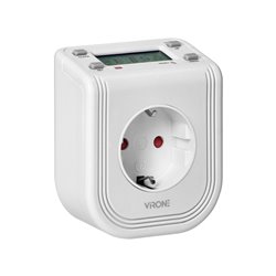 ELEKTRONICZNY PROGRAMATOR CZASOWY Z GÓRNYM WYŚWIETLACZEM LCD, 230 VAC 3680W, 16 PUNKTÓW PRZEŁĄCZENIA, SYMULATOR OBECNOŚCI, WERSJ ELEKTRONICZNY PROGRAMATOR CZASOWY Z GÓRNYM WYŚWIETLACZEM LCD, 230 VAC 3680W, 16 PUNKTÓW PRZEŁĄCZENIA, SYMULATOR OBECNOŚCI, WERSJ