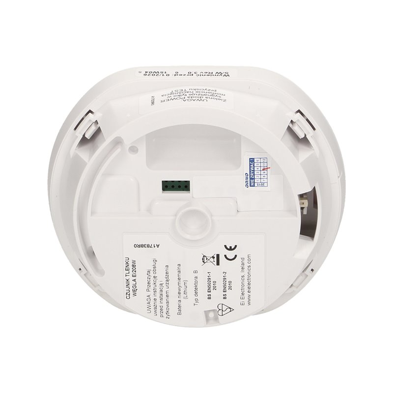 CZUJNIK TLENKU WĘGLA EI ELECTRONICS ORNO CZUJNIK TLENKU WĘGLA EI ELECTRONICS ORNO