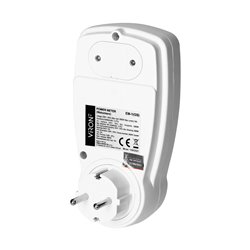DWUTARYFOWY WATOMIERZ, KALKULATOR ENERGII Z WYŚWIETLACZEM LCD, 2 ODDZIELNE TARYFY, WEWNĘTRZNY AKUMULATOR, WERSJA SCHUKO ORNO DWUTARYFOWY WATOMIERZ, KALKULATOR ENERGII Z WYŚWIETLACZEM LCD, 2 ODDZIELNE TARYFY, WEWNĘTRZNY AKUMULATOR, WERSJA SCHUKO ORNO