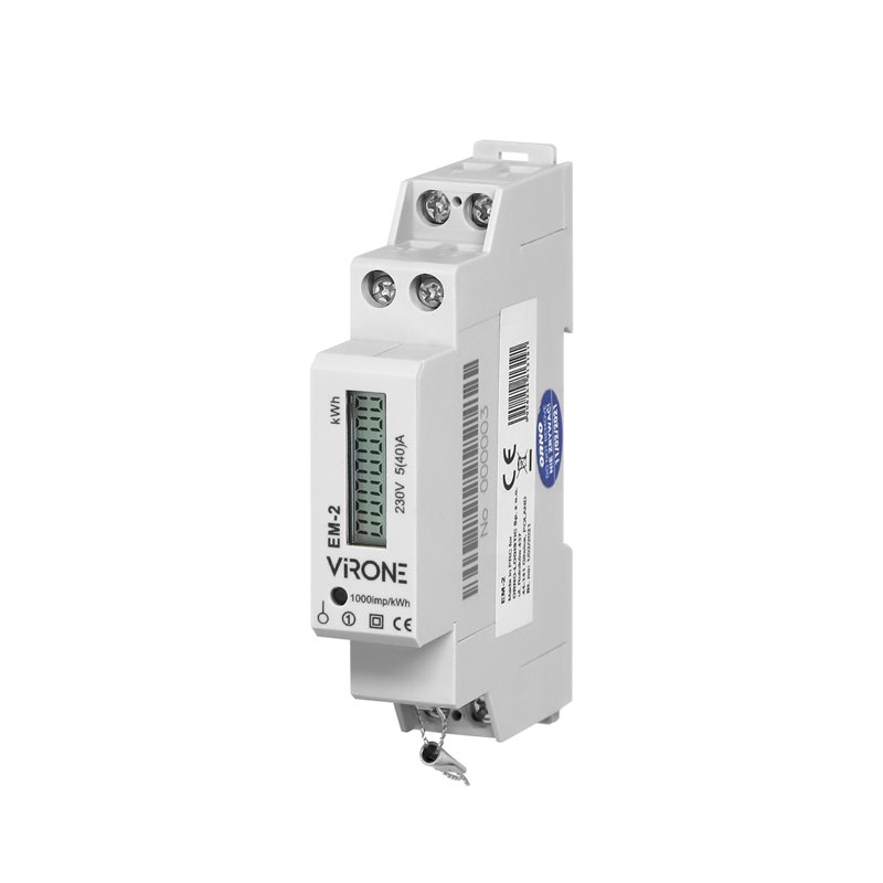1-FAZOWY WSKAŹNIK ZUŻYCIA ENERGII ELEKTRYCZNEJ, 40A, WYJŚCIE IMPULSOWE, 1 MODUŁ, DIN TH-35MM ORNO 1-FAZOWY WSKAŹNIK ZUŻYCIA ENERGII ELEKTRYCZNEJ, 40A, WYJŚCIE IMPULSOWE, 1 MODUŁ, DIN TH-35MM ORNO
