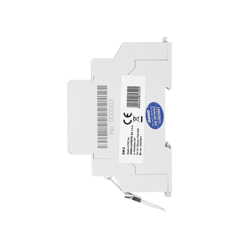1-FAZOWY WSKAŹNIK ZUŻYCIA ENERGII ELEKTRYCZNEJ, 40A, WYJŚCIE IMPULSOWE, 1 MODUŁ, DIN TH-35MM ORNO 1-FAZOWY WSKAŹNIK ZUŻYCIA ENERGII ELEKTRYCZNEJ, 40A, WYJŚCIE IMPULSOWE, 1 MODUŁ, DIN TH-35MM ORNO