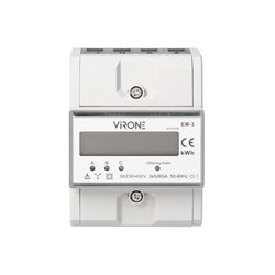 3-FAZOWY WSKAŹNIK ZUŻYCIA ENERGII ELEKTRYCZNEJ, 80A, 4,3 MODUŁY, DIN TH-35MM ORNO 3-FAZOWY WSKAŹNIK ZUŻYCIA ENERGII ELEKTRYCZNEJ, 80A, 4,3 MODUŁY, DIN TH-35MM ORNO