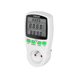 JEDNOTARYFOWY WATOMIERZ, KALKULATOR ENERGII Z WYŚWIETLACZEM LCD, JEDNA TARYFA, WBUDOWANY AKUMULATOR ORNO JEDNOTARYFOWY WATOMIERZ, KALKULATOR ENERGII Z WYŚWIETLACZEM LCD, JEDNA TARYFA, WBUDOWANY AKUMULATOR ORNO