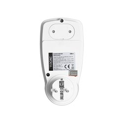 JEDNOTARYFOWY WATOMIERZ, KALKULATOR ENERGII Z WYŚWIETLACZEM LCD, JEDNA TARYFA, WBUDOWANY AKUMULATOR ORNO JEDNOTARYFOWY WATOMIERZ, KALKULATOR ENERGII Z WYŚWIETLACZEM LCD, JEDNA TARYFA, WBUDOWANY AKUMULATOR ORNO
