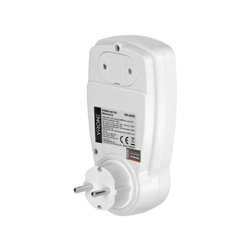 JEDNOTARYFOWY WATOMIERZ, KALKULATOR ENERGII Z WYŚWIETLACZEM LCD, JEDNA TARYFA, WBUDOWANY AKUMULATOR, WERSJA SCHUKO ORNO JEDNOTARYFOWY WATOMIERZ, KALKULATOR ENERGII Z WYŚWIETLACZEM LCD, JEDNA TARYFA, WBUDOWANY AKUMULATOR, WERSJA SCHUKO ORNO