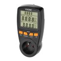 JEDNOTARYFOWY WATOMIERZ, KALKULATOR ENERGII Z WYŚWIETLACZEM LCD, JEDNA TARYFA, WBUDOWANY AKUMULATOR, CZARNY ORNO JEDNOTARYFOWY WATOMIERZ, KALKULATOR ENERGII Z WYŚWIETLACZEM LCD, JEDNA TARYFA, WBUDOWANY AKUMULATOR, CZARNY ORNO