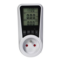 DWUTARYFOWY WATOMIERZ, KALKULATOR ENERGII Z WYŚWIETLACZEM LCD, 2 ODDZIELNE TARYFY, WEWNĘTRZNY AKUMULATOR, 16A 230V ORNO DWUTARYFOWY WATOMIERZ, KALKULATOR ENERGII Z WYŚWIETLACZEM LCD, 2 ODDZIELNE TARYFY, WEWNĘTRZNY AKUMULATOR, 16A 230V ORNO