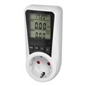DWUTARYFOWY WATOMIERZ, KALKULATOR ENERGII Z WYŚWIETLACZEM LCD, 2 ODDZIELNE TARYFY, WEWNĘTRZNY AKUMULATOR, 16A 230V,WERSJA SCHUKO DWUTARYFOWY WATOMIERZ, KALKULATOR ENERGII Z WYŚWIETLACZEM LCD, 2 ODDZIELNE TARYFY, WEWNĘTRZNY AKUMULATOR, 16A 230V,WERSJA SCHUKO