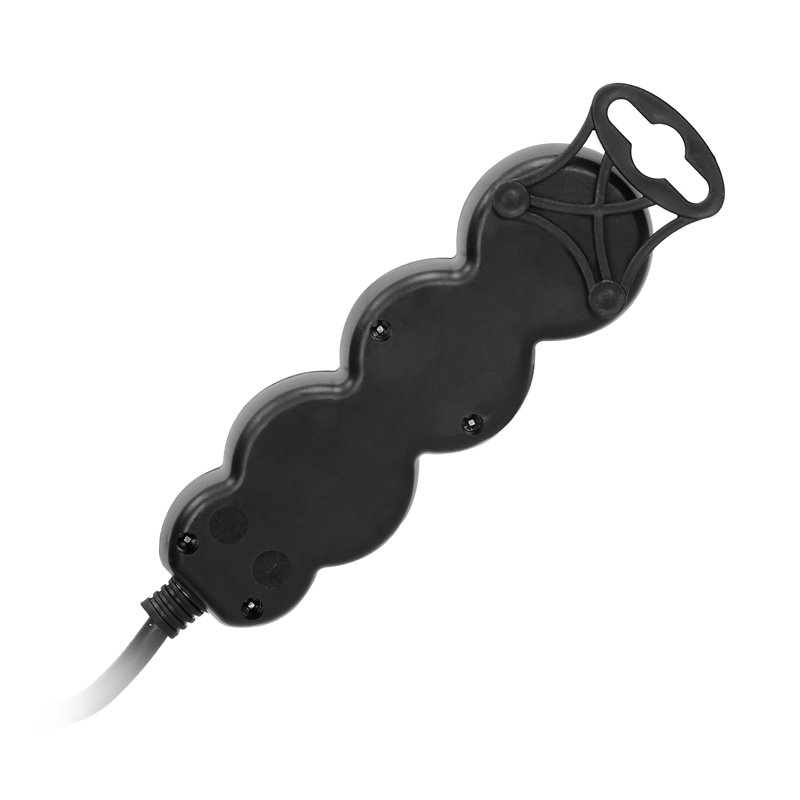 PRZEDŁUŻACZ 3-KROTNY 2P+Z (SCHUKO), 1,5M H05VV-F 3X1,5MM2 , IMAX16A, PŁASKA WTYCZKA, CZARNY ORNO PRZEDŁUŻACZ 3-KROTNY 2P+Z (SCHUKO), 1,5M H05VV-F 3X1,5MM2 , IMAX16A, PŁASKA WTYCZKA, CZARNY ORNO