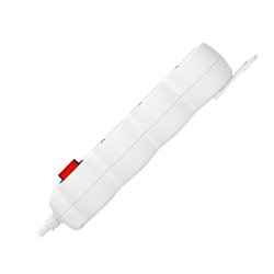 PRZEDŁUŻACZ 3-KROTNY 2P+Z (SCHUKO) Z WYŁĄCZNIKIEM, 1,5M H05VV-F 3X1,5MM2, IMAX16A, PŁASKA WTYCZKA, BIAŁY ORNO PRZEDŁUŻACZ 3-KROTNY 2P+Z (SCHUKO) Z WYŁĄCZNIKIEM, 1,5M H05VV-F 3X1,5MM2, IMAX16A, PŁASKA WTYCZKA, BIAŁY ORNO
