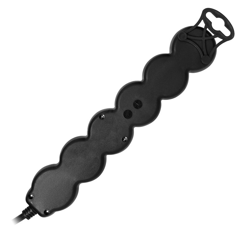 PRZEDŁUŻACZ 5-KROTNY 2P+Z Z WYŁĄCZNIKIEM, 1,5M H05VV-F 3X1,5MM2, IMAX16A, PŁASKA WTYCZKA, CZARNY ORNO PRZEDŁUŻACZ 5-KROTNY 2P+Z Z WYŁĄCZNIKIEM, 1,5M H05VV-F 3X1,5MM2, IMAX16A, PŁASKA WTYCZKA, CZARNY ORNO