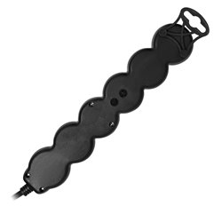 PRZEDŁUŻACZ 5-KROTNY 2P+Z, Z WYŁĄCZNIKIEM, 3M H05VV-F 3X1,5MM2, IMAX16A, PŁASKA WTYCZKA, CZARNY ORNO PRZEDŁUŻACZ 5-KROTNY 2P+Z, Z WYŁĄCZNIKIEM, 3M H05VV-F 3X1,5MM2, IMAX16A, PŁASKA WTYCZKA, CZARNY ORNO