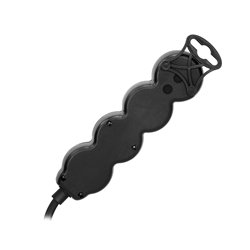 PRZEDŁUŻACZ 3X2P+Z,ON/OFF,1,4M, 3X1MM2, CZARNY ORNO PRZEDŁUŻACZ 3X2P+Z,ON/OFF,1,4M, 3X1MM2, CZARNY ORNO