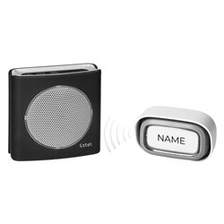 DZWONEK BEZPRZEWODOWY, BATERYJNY EXTEL DIBI FLASH SOFT, CZARNY ORNO DZWONEK BEZPRZEWODOWY, BATERYJNY EXTEL DIBI FLASH SOFT, CZARNY ORNO