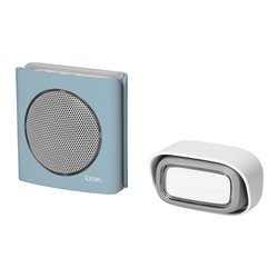 DZWONEK BEZPRZEWODOWY, BATERYJNY EXTEL DIBI FLASH SOFT, NIEBIESKI ORNO DZWONEK BEZPRZEWODOWY, BATERYJNY EXTEL DIBI FLASH SOFT, NIEBIESKI ORNO