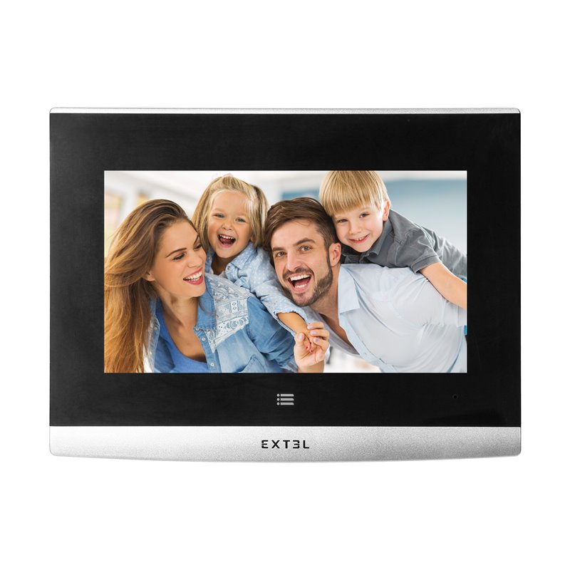 EXTEL WAVE, BEZPRZEWODOWY ZESTAW WIDEO DOMOFONOWY, MONITOR 7", DOTYKOWY, MENU OSD, WI-FI + APP NA TELEFON, STEROWANIE BRAMĄ, ZA EXTEL WAVE, BEZPRZEWODOWY ZESTAW WIDEO DOMOFONOWY, MONITOR 7", DOTYKOWY, MENU OSD, WI-FI + APP NA TELEFON, STEROWANIE BRAMĄ, ZA
