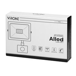 ALLED 30W NAŚWIETLACZ LED Z PIR, 2300LM, IP44, 4000K, ALU+GLASS ORNO ALLED 30W NAŚWIETLACZ LED Z PIR, 2300LM, IP44, 4000K, ALU+GLASS ORNO