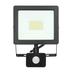 ALLED 30W NAŚWIETLACZ LED Z PIR, 2300LM, IP44, 4000K, ALU+GLASS ORNO ALLED 30W NAŚWIETLACZ LED Z PIR, 2300LM, IP44, 4000K, ALU+GLASS ORNO